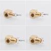 M6/8/10 1/8 1/4 3/8 Дюйма BSPP Внутренняя/Наружная Латунь 90-градусный Угольник Сантехнический Адаптер Блок для Трубок Смазки