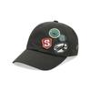 SUNLOVE [STITCH] Crest Cap Charcoal