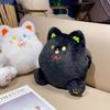 ПП Хлопок Ситцевый Кот Плюшевые Игрушки Улыбка Черный Кот Плюшевая Кукла День Рождения Рождество