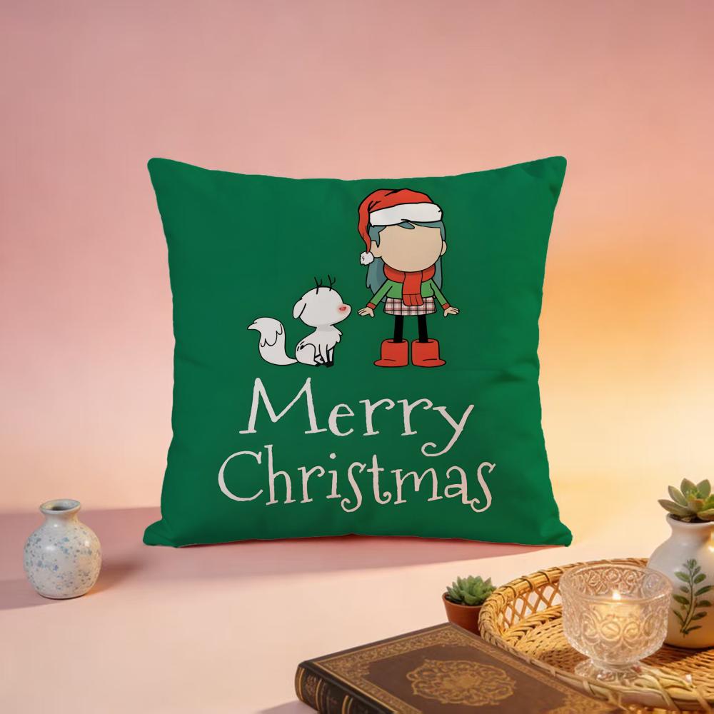 Popular HHildaable Cushion Cover Premium SkinFriendly Pillow Case MultiPurpose for Home Office Travel