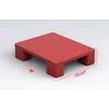 Heavy Duty Plastic Pallets Moisture-Proof Furniture Cups Non-Slip Supermarket Display Platforms Goods Forklift Loading Boards
