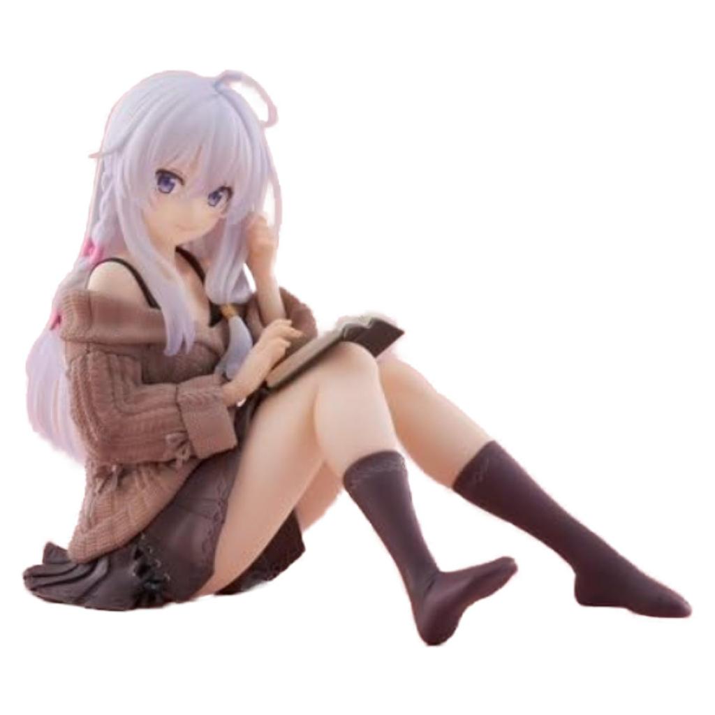 Desktop Cute Figure Elaina Casual Clothes Ver. Wandering Witch: The Journey of Elaina, Approx. 13cm, 1 Type