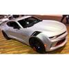 2pcs Glossy Side Fender Hash Marks Stripe Decals Stickers For Chevy Corvette Camaro