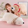 Cross-border Polar Bear Plush Doll Pillow - Cute Cartoon Long Lying Bear Toy