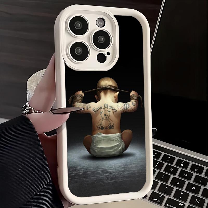 Чехол для телефона iPhone 17 Air 16E 15 16 Pro Max Муай Тай Бой Бокс Чехол 14 Plus 13 12 Mini Мягкий Силиконовый Fundas