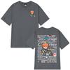 Ed Sheeran European Tour 2025 Graffiti Pattern Print T Shirt Unisex Unisex Cotton Casual Short Sleeve Tshirt Fashion Loose Tshirts