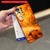 2DFlat Samsung phone case Red Panda in Golden Autumn Leaves Applicable to Galaxy S23 S24 S25ULTRA S26 A12 A14 A15 A16 A54 A55