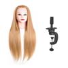 Wig Holder Hairstyle Manikin Head Synthetic Clamp Wig Stand  Desk Table Clamp