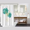 Bathroom Thickened Waterproof Curtain Mildew Proof Shower Curtain Shower Partition Curtain Shower Curtain Bathroom Curtain Free Perforation