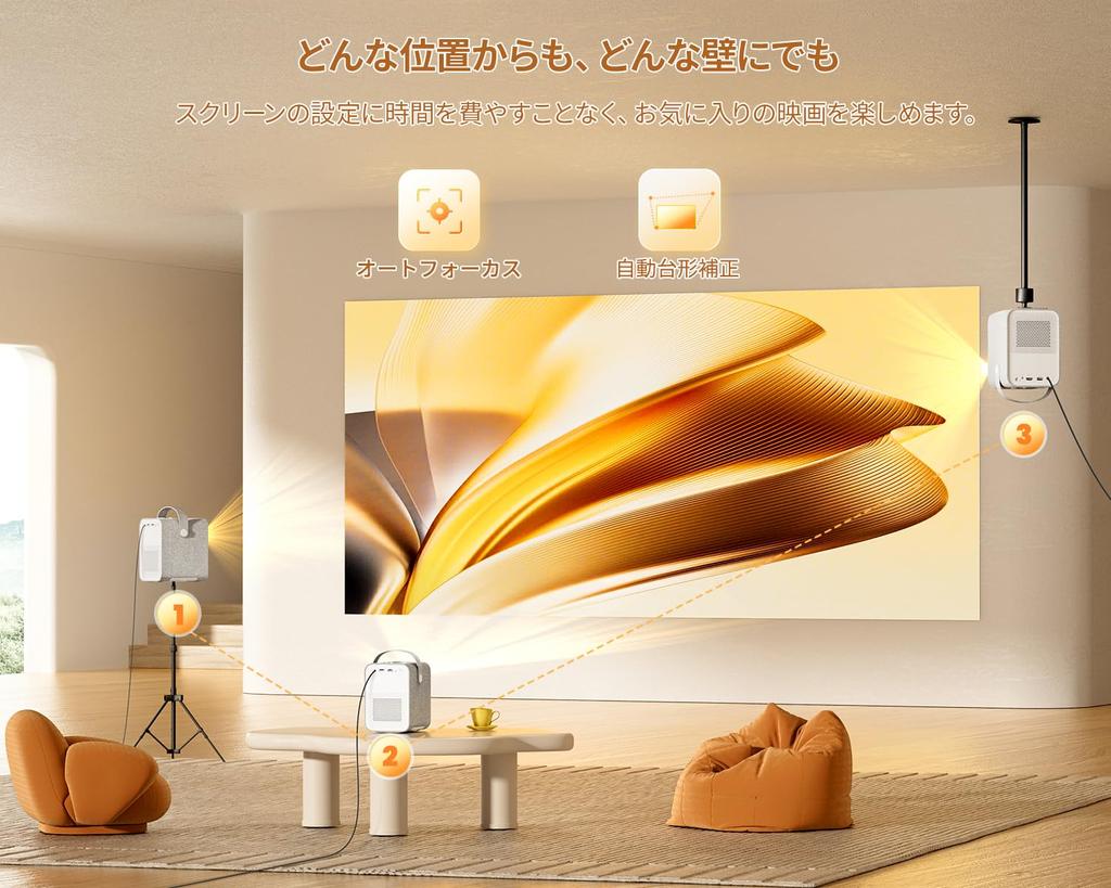 Проектор ETOE Компактный, оснащенный Google TV, Full HD 1080p 4K, совместимый с высокой яркостью, 500ANSI 5G WiFi Bluetooth Keystone HiFi SEAL, проектор для дома