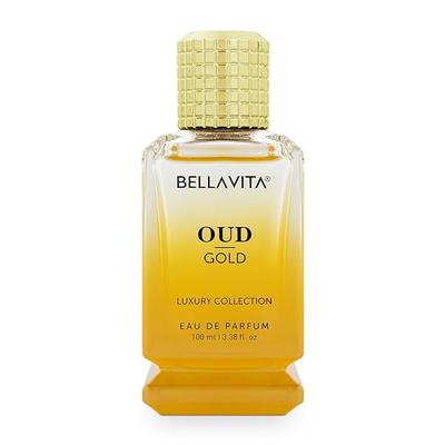 Роскошная парфюмерная вода OUD GOLD Intense для мужчин с нотами карамели, ириса, розы, жасмина | Древесный стойкий аромат EDP 100 мл