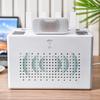 Двухслойный ящик для хранения Wi-Fi роутера, настольный органайзер для проводов и розеток, полка для ТВ-приставки, скрытый финишный короб для удлинителя