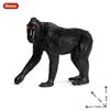 Oenux Simulation Wild Animal Chimpanzee Orangutan Gorilla Tree Sloth Monkey Model Action Figures Garden Miniature Decoration Toy