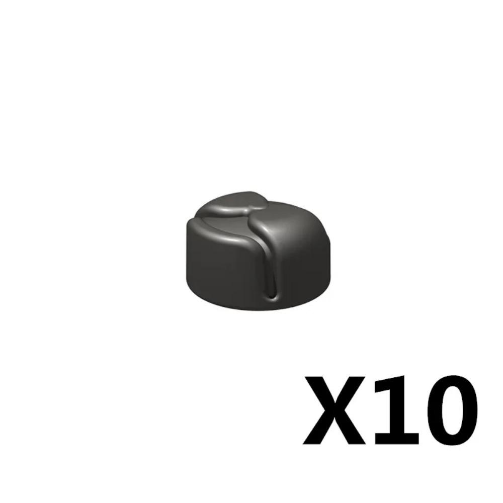 MOC Medieval Soldier Building Blocks King Beard Military Helmet Scarf Goggles Belt Cowboy Hat Duck Cap Mini Toys Brick Gift K042