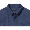 Uniqlo Однотонная свободная однобортная рубашка Унисекс рубашки 460690-67