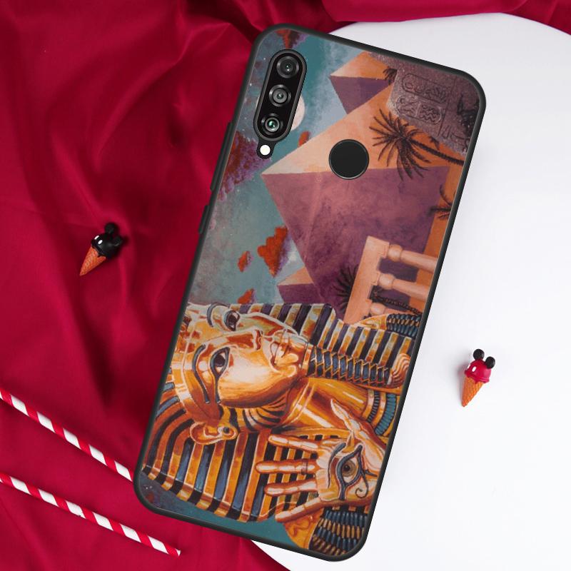 Священный Глаз Гора Египет Фреска Для Huawei Nova 5T 12s 12i 11i Y90 Y70 Y60 Y61 Y91 Y72 9 10 SE P20 P40 Lite P60 P30 Pro Чехол
