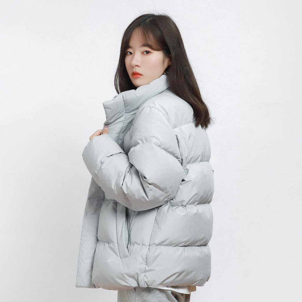 Новый пуховик MLB Зимний Унисекс Серый 3ADJB0416-50GRS