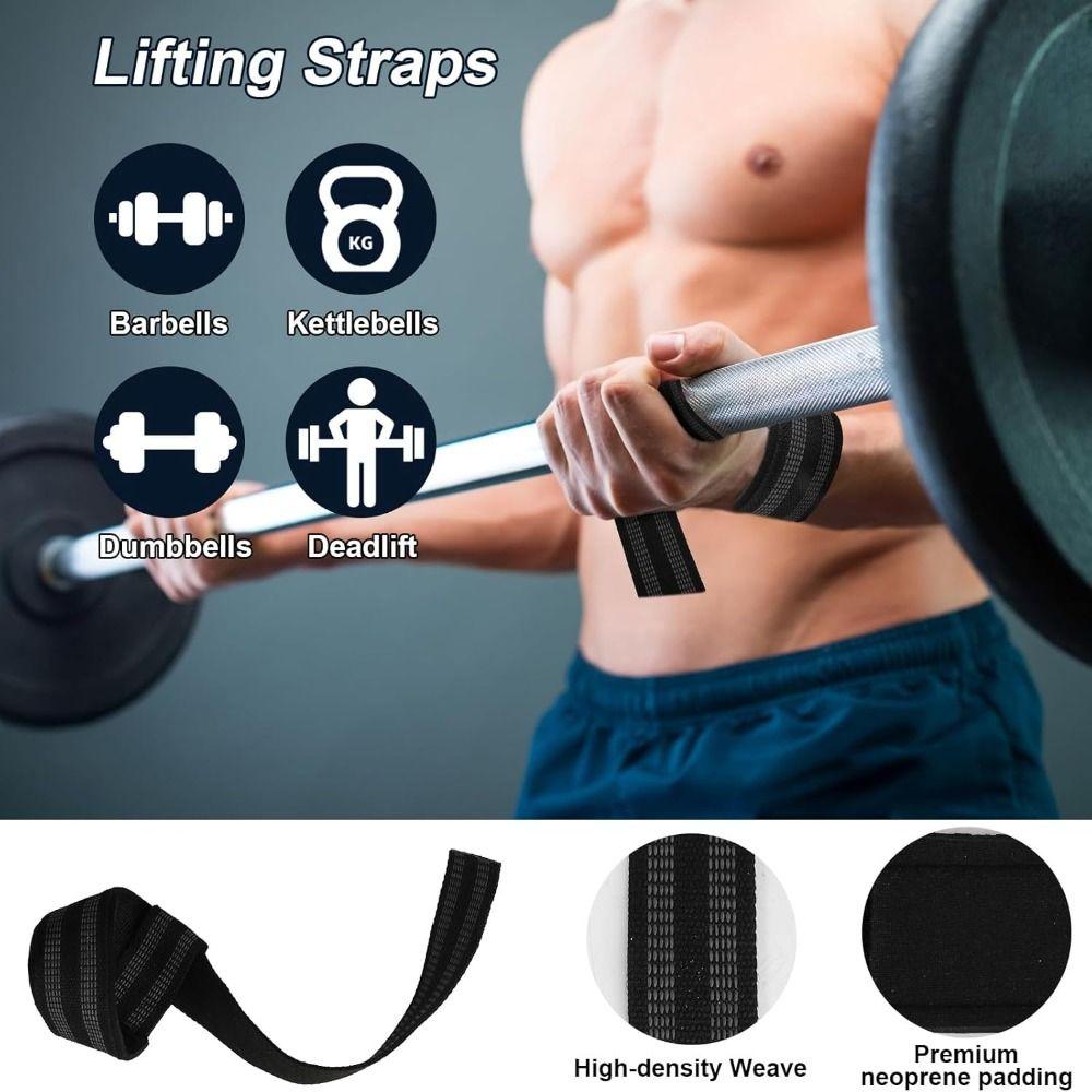 Durable Cable Machine Attachment Set Detachable Gym Exercise Handles NEW Lifting Wrist Straps Gym