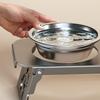 Foldable Stainless Steel Cats Feeder Anti-spill Multi-combination Pet Bowl Protect Neck Dogs Food Drinking Bowl Pets Accessories