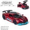 1/32 Игрушечная машина Bugatti Divo Металлическая игрушка Сплав Автомобиль Литье под давлением и Игрушечные транспортные средства Модель автомобиля Миниатюрная модель Автомобильные игрушки для детей Рождественский подарок