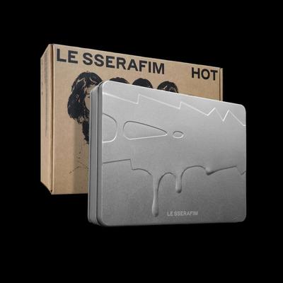 LE SSERAFIM - 5-й мини-альбом 'HOT' [версия в металлическом кейсе]