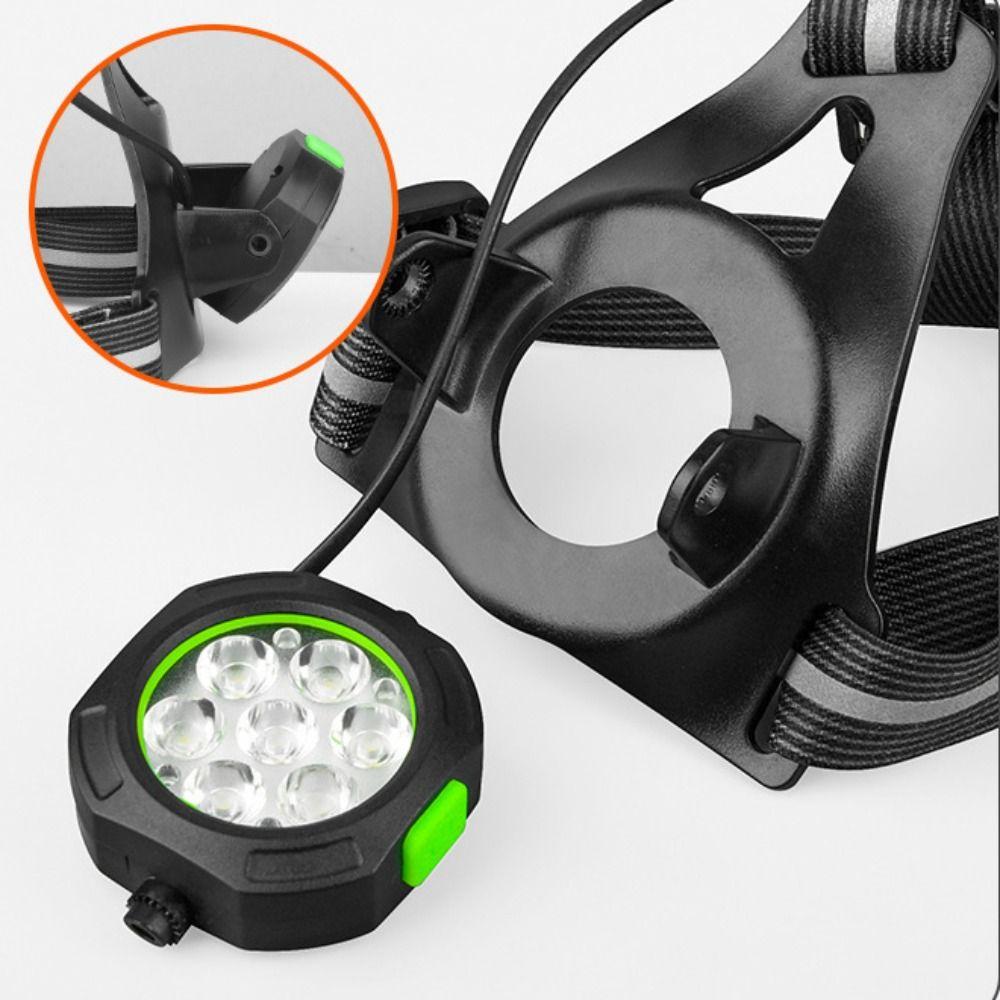 Rechargeable Night Running Light 3 Modes Outdoor Exercise Light LED Cycling Chest Light  Camping