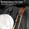 Car Seat Headrest Hook Storage Organizer Strong Load-bearing Universal Fit Easy Installation Car Back Seat Headrest Hook Hanger