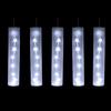 Tubes Lumineux - Set De 5 - 40 LED - 35 Cm - Intérieur - Blanc