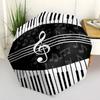 Music Notes Piano Keys Compact Travel Automatic Umbrella Compact & Durable 8-Rib Design Compact Design Durable Everyday Carry Umbrella Elegant Umbrell