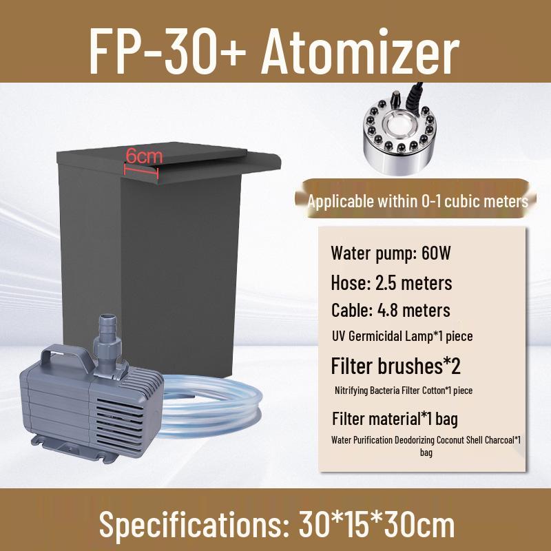 Fish Pond Water Filtration and Circulation System