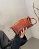 Винтажные женские сумки из коровьей кожи первого слоя, женские сумки, модные и практичные сумки-пельмени, сумки-ракушки, простые и универсальные сумки для ручной клади