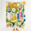 Illustrator J Jovaney Hollingsworth Throw Flannel Throw Blanket Suitable for Sofa Living Room Bedroom