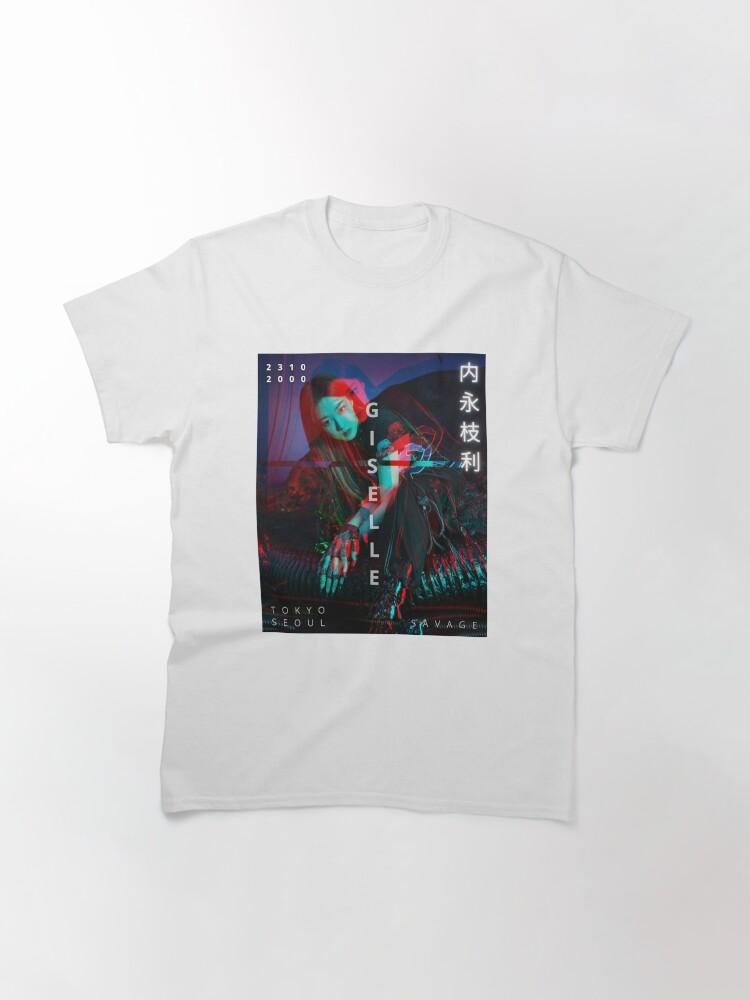 aespa Giselle SAVAGE Glitch Version Classic T-Shirt