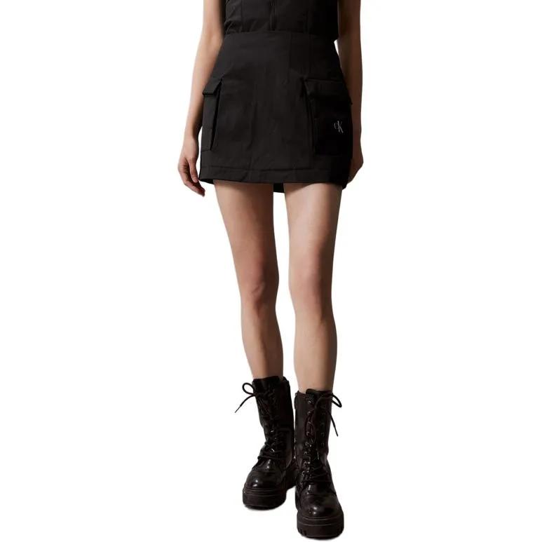 CALVIN KLEIN Casual Short Skirts Women's Space Black (Unisex) Casual Short Skirts J222620 BEH