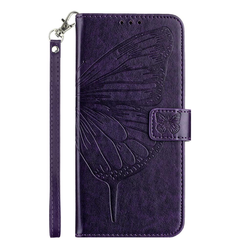 8-Color Butterfly-Patterned PU Leather Phone Wallet Case for Tecno Series.Camon 19,20,30,40,Pop 6,Pop 7,Pop 8,Pop 9,Spark 7,8,9,10,20,30,Spark Go...