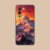 Чехол для мобильного телефона "Горный Лес" для VIVO V60 V50 V40 V30 V29 V27 V25 V23 Pro Lite 5G Цветной Печатный Чехол для Смартфона Роскошный