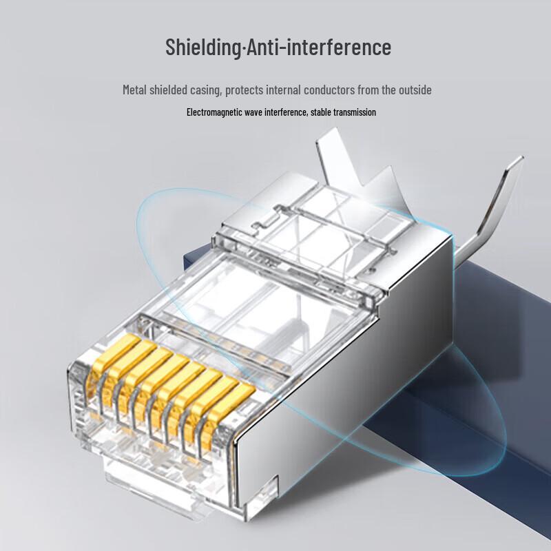 Ugreen Экранированные штекеры Ethernet-разъемов RJ45 Cat6A