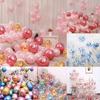 20/30pcs Pink Gold Confetti Latex Balloons Glitter Clear Transparent Helium Balloon Wedding Baby Shower Birthday Party Decors