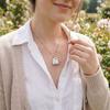 18K Gold Plated Stainless Steel Cat Necklace Copper Gold Clavicle Chain Cat Pendant Necklace  Gifts