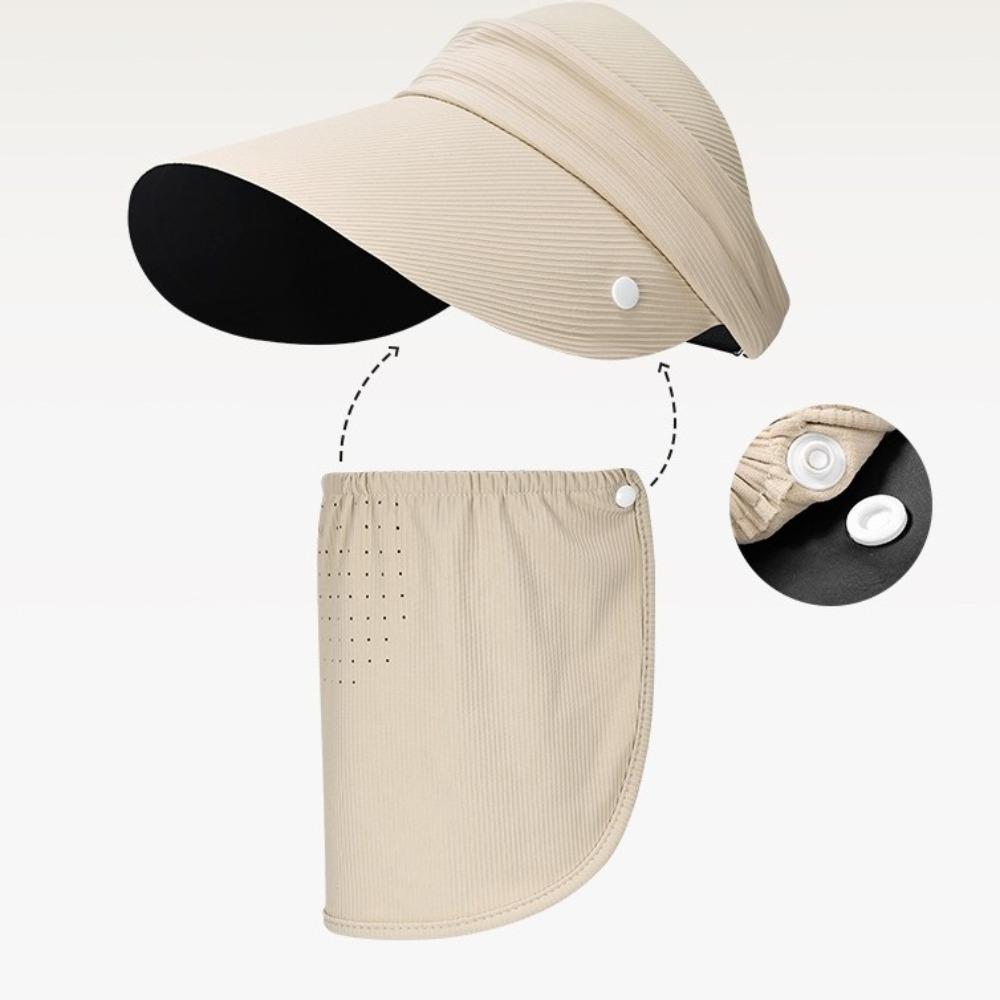 UV Protection Sun Visor Hats Empty Top Sun Hat Outdoor Baseball Cap Summer