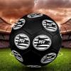 PSV Eindhoven Size 5 Soccer Ball, Machine-Stitched PVC, Durable & High Bounce, All Ages Fit, fan merchandise, matches & outdoor use.