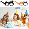 Украшения для тематической вечеринки на Хэллоуин, фестивальный маскарадный костюм, очки