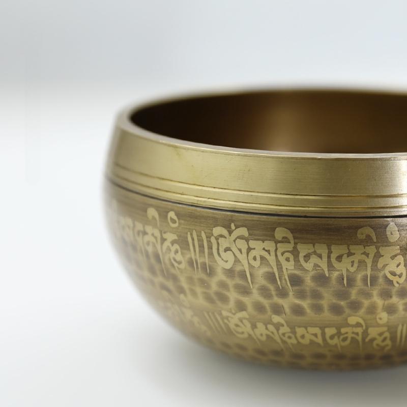 Поющая бронзовая чаша Духовный Звук Исцеляющий Музыкальные инструменты Йога Буддийские принадлежности Звук Исцеляющий Ударный инструмент Чаша