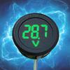 DC 4-100V DC Digital Voltmeter Head Reverse Connection Protection LED Digital Display Round Voltmeter Head Small Volt Test Tool