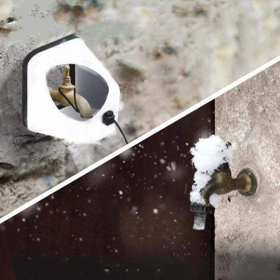 1/2 шт пенопластовый чехол для крана зимняя защита от замерзания для многоразового использования на открытом воздухе вода