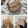 Trendy Crossbody Shoulder Bag Casual Small Square Bag Portable Female Wallet Purse  Student