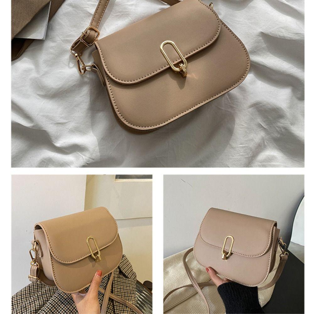 Trendy Crossbody Shoulder Bag Casual Small Square Bag Portable Female Wallet Purse Student