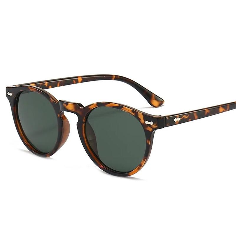 0 -0.5 -0.75 To -6 Tea Lens Oval Polarized Myopia Sunglasses Men Women Plastic Rivet Frame Minus Degree Prescription Sun Glasses