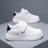 Children's Casual Little White Shoes Summer Leather Waterproof, Non-slip and Wear-resistant Boys' White Sports Shoes Spring and Summer Girls' Board S
