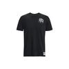 Project Rock Solid Color Crew Neck Short Sleeve T-Shirt Men Tops Black 1379114-001